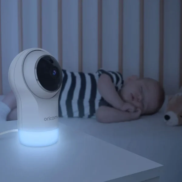 Oricom 5" Smart HD Nursery Pal Glow+ Baby Monitor