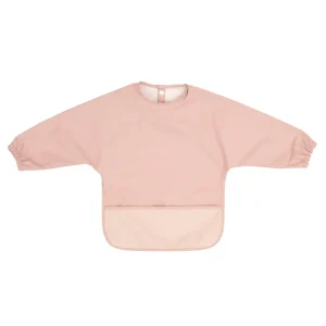 All4Ella Recycled Long Sleeve Bib - Pink