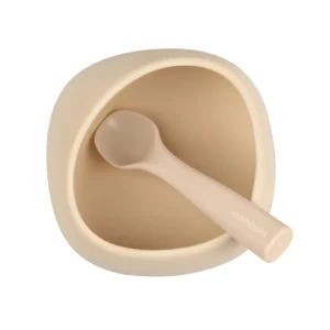 Mombella Silicone Suction Bowl - Light Brown