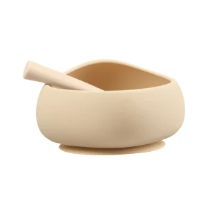 Mombella Silicone Suction Bowl - Light Brown