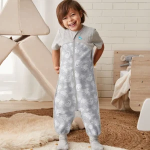Love To Dream Sleep Suit Organic 1.0 TOG - Dove Grey