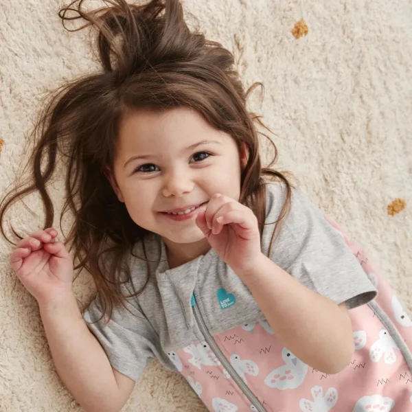 Love To Dream Sleep Suit Organic 1.0 TOG - Dove Pink