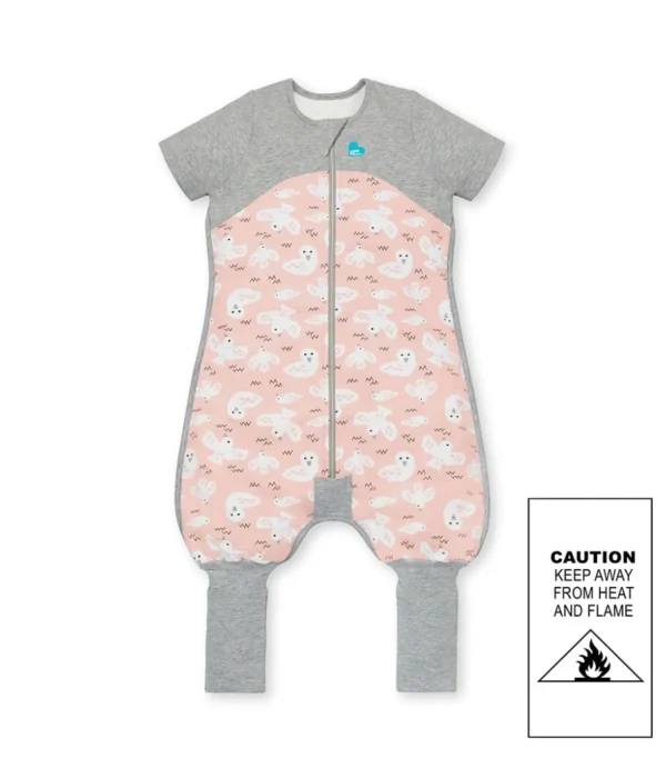 Love To Dream Sleep Suit Organic 1.0 TOG - Dove Pink