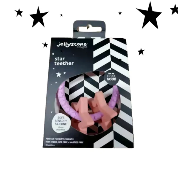 Jellystone Star Teether - Bubblegum