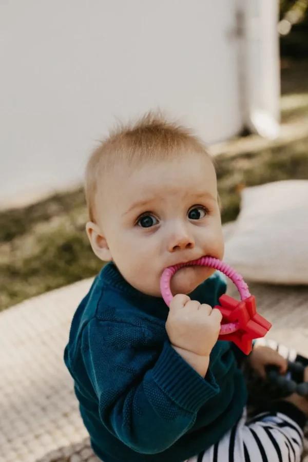 Jellystone Star Teether - Soft Blue