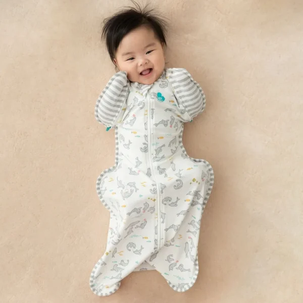 Love To Dream Swaddle Up™ Transition Bag Designer 1.0 TOG - Seal Show