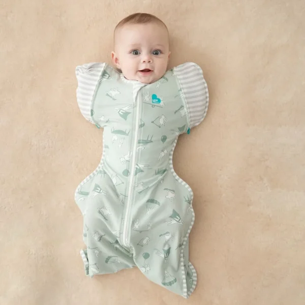 Love To Dream SWADDLE UP™ TRANSITION BAG Lite 0.2 TOG - Daredevil Bunny