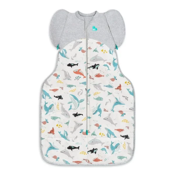 Love To Dream Swaddle Up™ Transition Bag Designer 2.5Tog - Whales