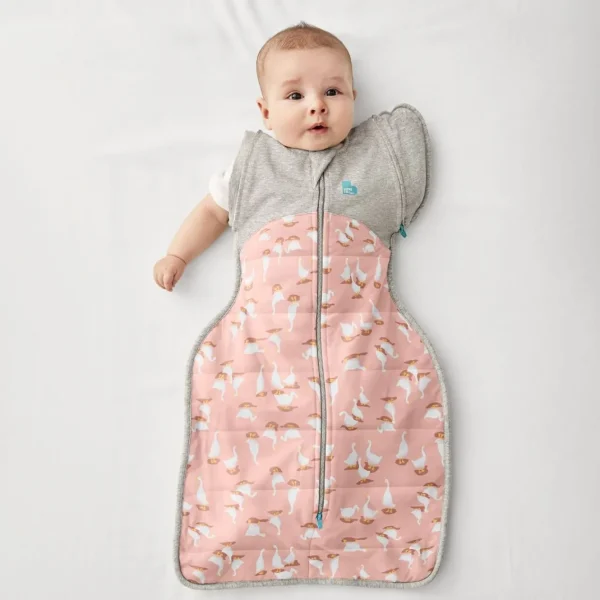 Love To Dream Swaddle Up™ Transition Bag Warm 2.5 TOG - Silly Goose Pink