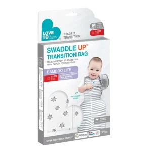 Love To Dream Swaddle Up™ Transition Bag Bamboo Lite 0.2 TOG - Super Star