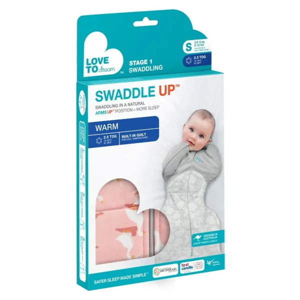 Love To Dream Swaddle Up™ Warm 2.5 TOG - Silly Goose Pink