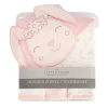 Little Linen The Company Hooded Towel & Washers - Ballerina Bunny