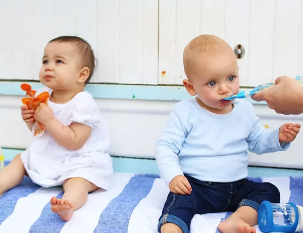 Cherub Baby Universal Food Pouch Spoon 2pk