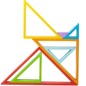 Big Jigs Wooden Stacking Triangles